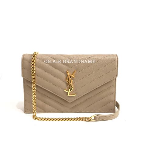 New ysl woc 7.5” สี dark beige .